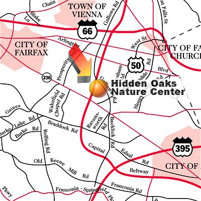 Map of KANV location