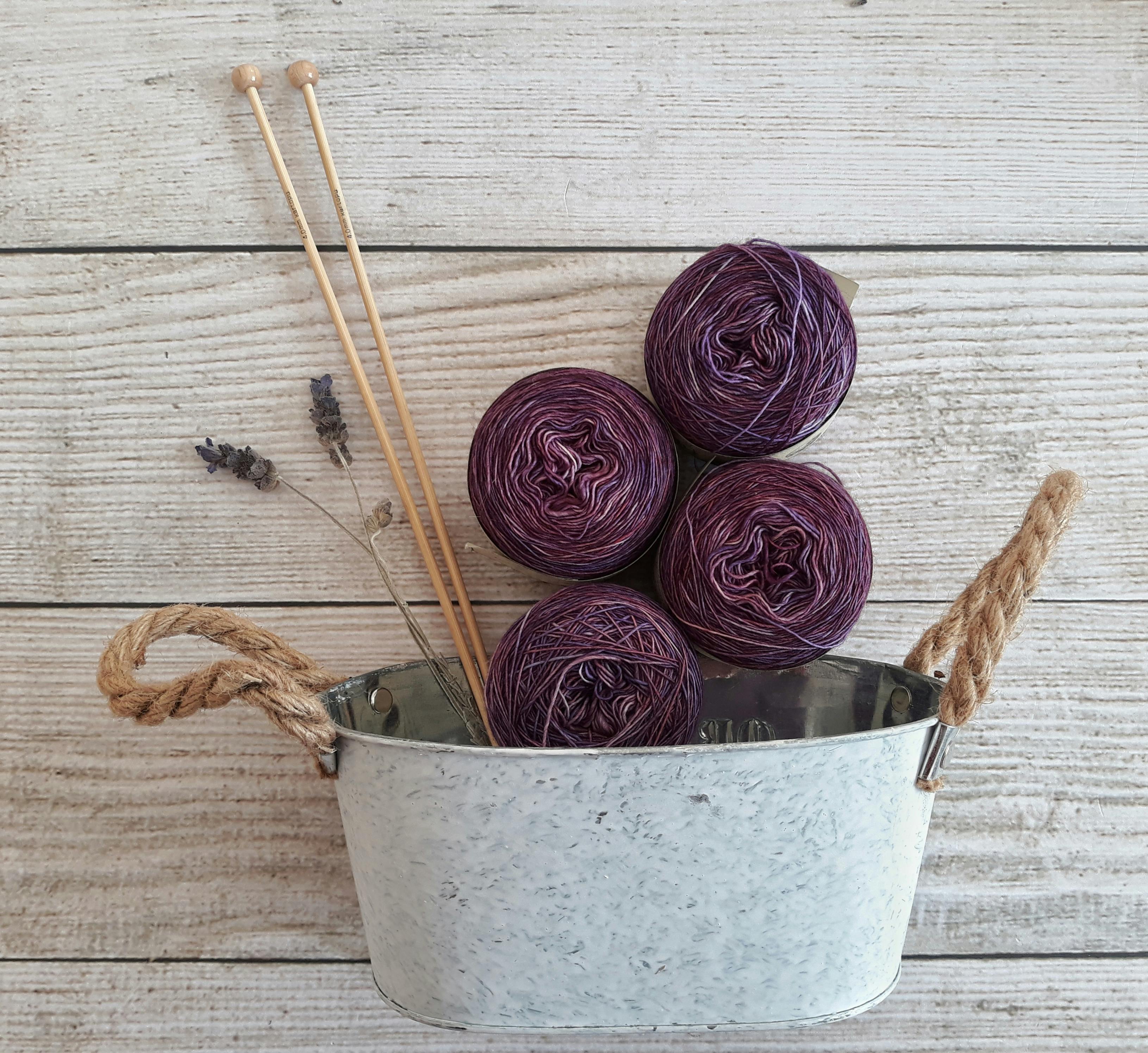 yarn in a pot